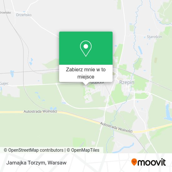 Mapa Jamajka Torzym