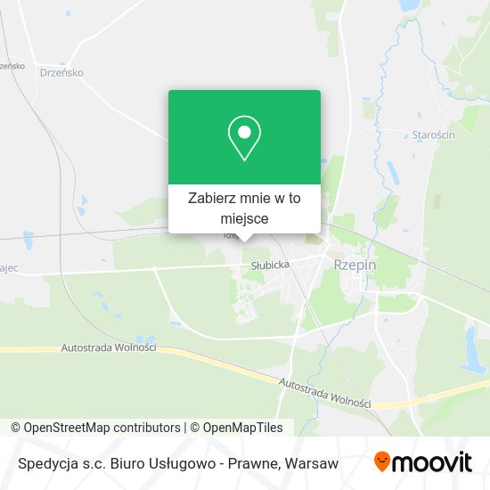 Mapa Spedycja s.c. Biuro Usługowo - Prawne