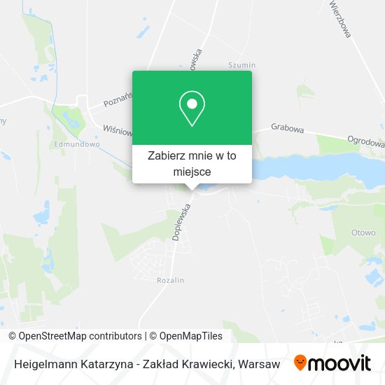 Mapa Heigelmann Katarzyna - Zakład Krawiecki