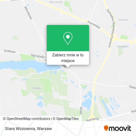 Mapa Stara Wozownia