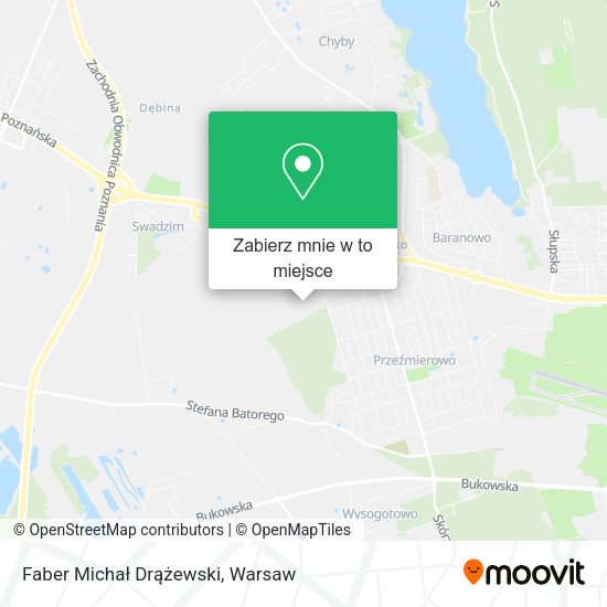 Mapa Faber Michał Drążewski