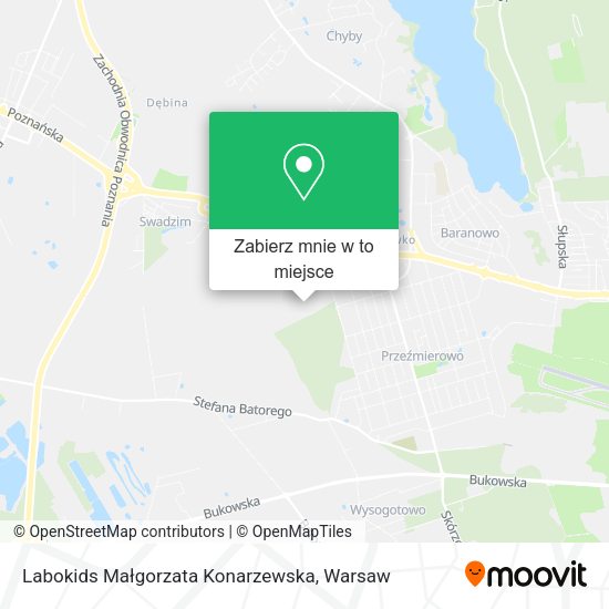 Mapa Labokids Małgorzata Konarzewska