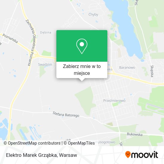 Mapa Elektro Marek Grząbka