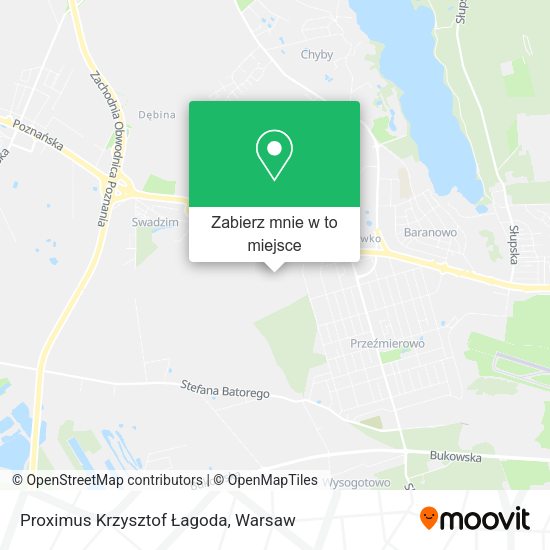 Mapa Proximus Krzysztof Łagoda