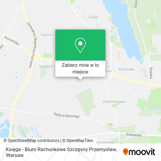 Mapa Księga - Biuro Rachunkowe Szczęsny Przemysław