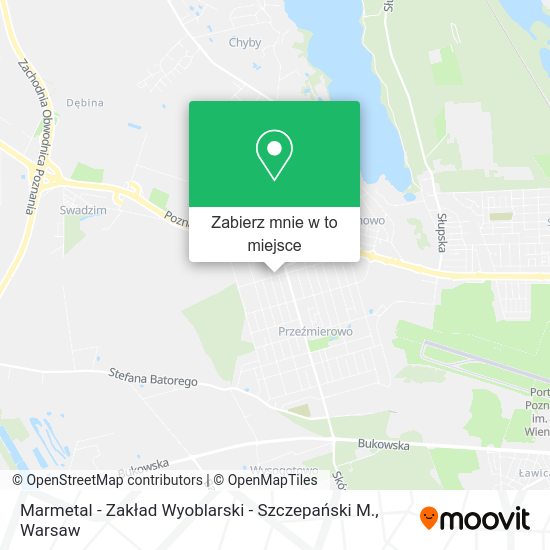 Mapa Marmetal - Zakład Wyoblarski - Szczepański M.