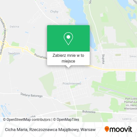 Mapa Cicha Maria, Rzeczoznawca Majątkowy