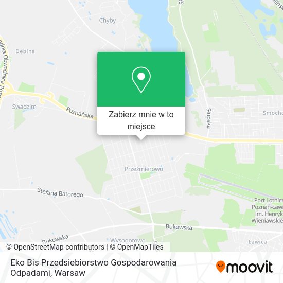 Mapa Eko Bis Przedsiebiorstwo Gospodarowania Odpadami