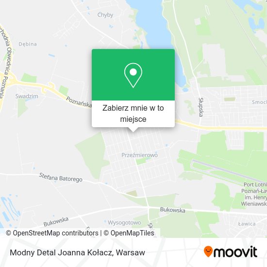 Mapa Modny Detal Joanna Kołacz