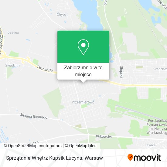 Mapa Sprzątanie Wnętrz Kupsik Lucyna