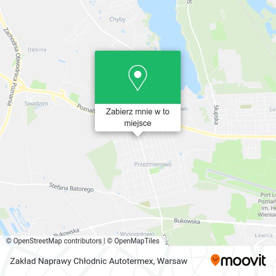 Mapa Zakład Naprawy Chłodnic Autotermex