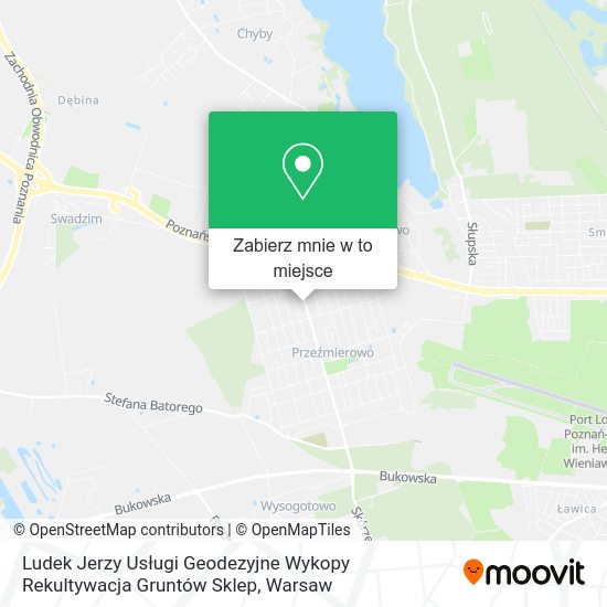 Mapa Ludek Jerzy Usługi Geodezyjne Wykopy Rekultywacja Gruntów Sklep