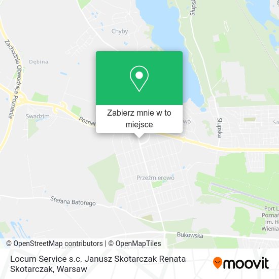 Mapa Locum Service s.c. Janusz Skotarczak Renata Skotarczak