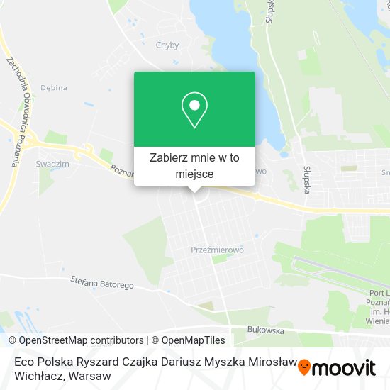 Mapa Eco Polska Ryszard Czajka Dariusz Myszka Mirosław Wichłacz