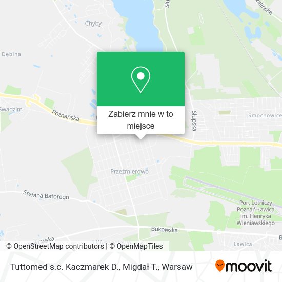 Mapa Tuttomed s.c. Kaczmarek D., Migdał T.