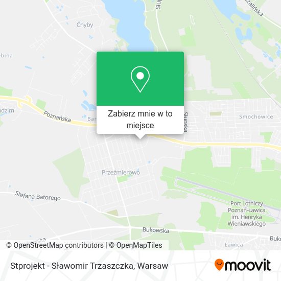 Mapa Stprojekt - Sławomir Trzaszczka