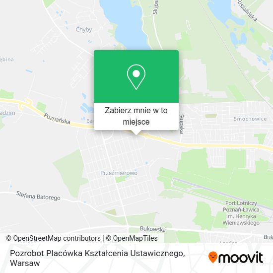 Mapa Pozrobot Placówka Kształcenia Ustawicznego