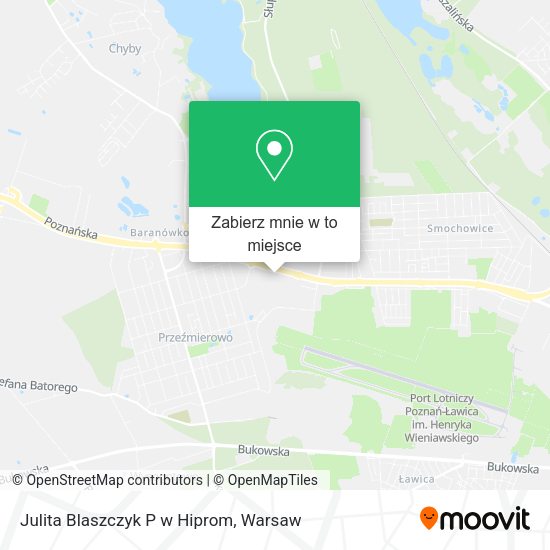 Mapa Julita Blaszczyk P w Hiprom