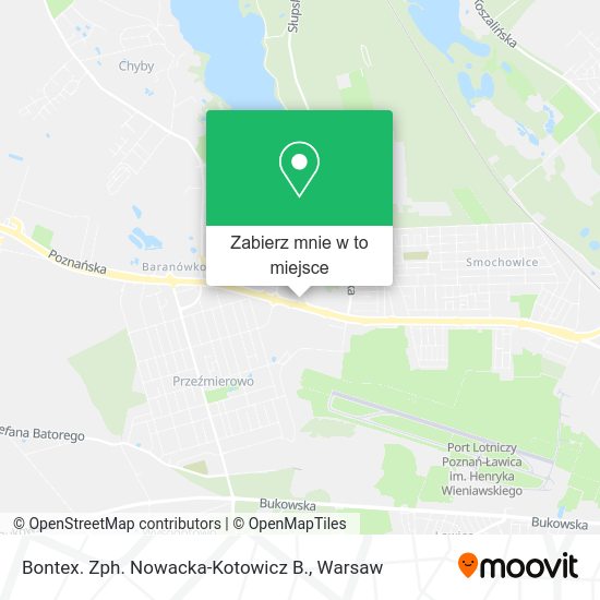 Mapa Bontex. Zph. Nowacka-Kotowicz B.