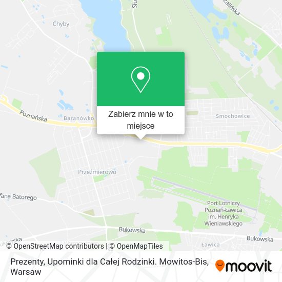 Mapa Prezenty, Upominki dla Całej Rodzinki. Mowitos-Bis