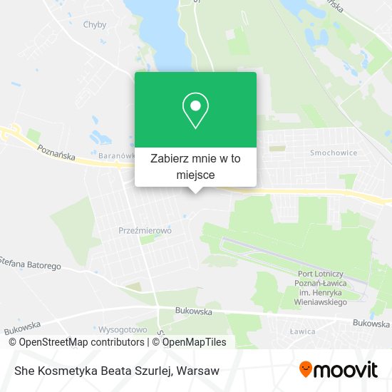 Mapa She Kosmetyka Beata Szurlej