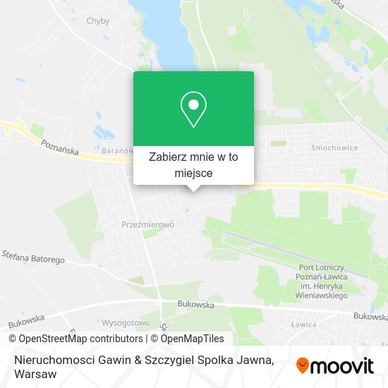 Mapa Nieruchomosci Gawin & Szczygiel Spolka Jawna