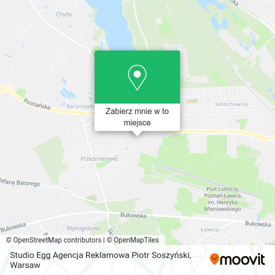 Mapa Studio Egg Agencja Reklamowa Piotr Soszyński