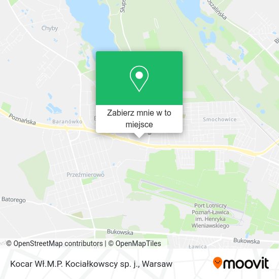 Mapa Kocar Wł.M.P. Kociałkowscy sp. j.