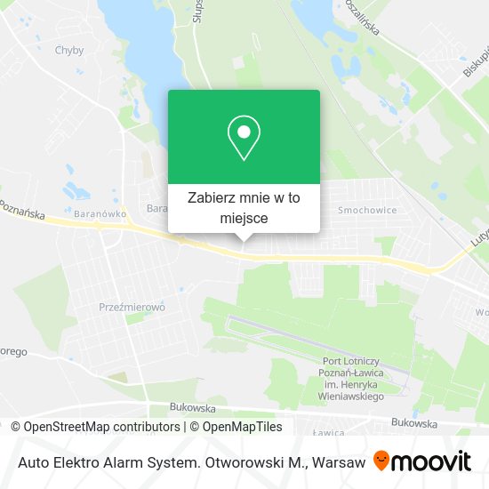 Mapa Auto Elektro Alarm System. Otworowski M.