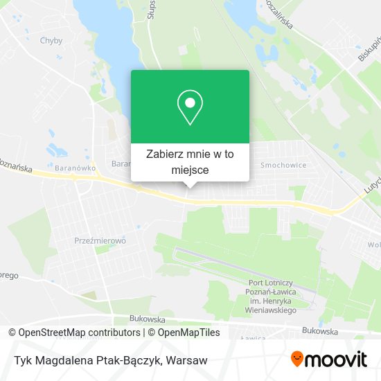 Mapa Tyk Magdalena Ptak-Bączyk