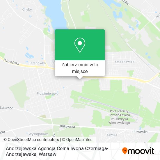 Mapa Andrzejewska Agencja Celna Iwona Czerniaga-Andrzejewska