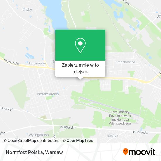 Mapa Normfest Polska