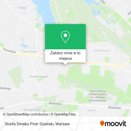 Mapa Strefa Smaku Piotr Gizelski