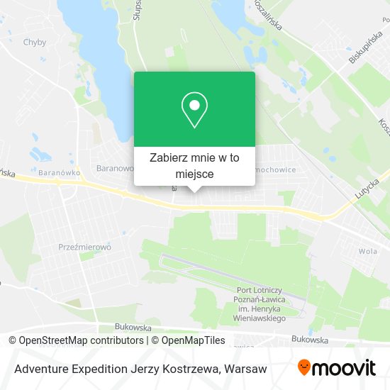 Mapa Adventure Expedition Jerzy Kostrzewa