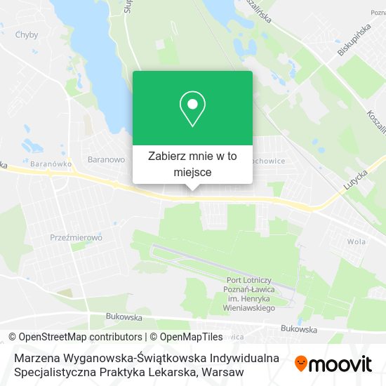 Mapa Marzena Wyganowska-Świątkowska Indywidualna Specjalistyczna Praktyka Lekarska