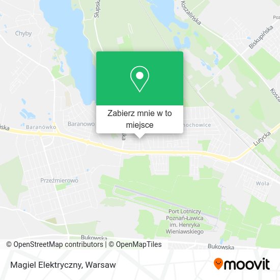 Mapa Magiel Elektryczny