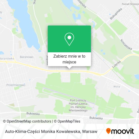 Mapa Auto-Klima-Części Monika Kowalewska