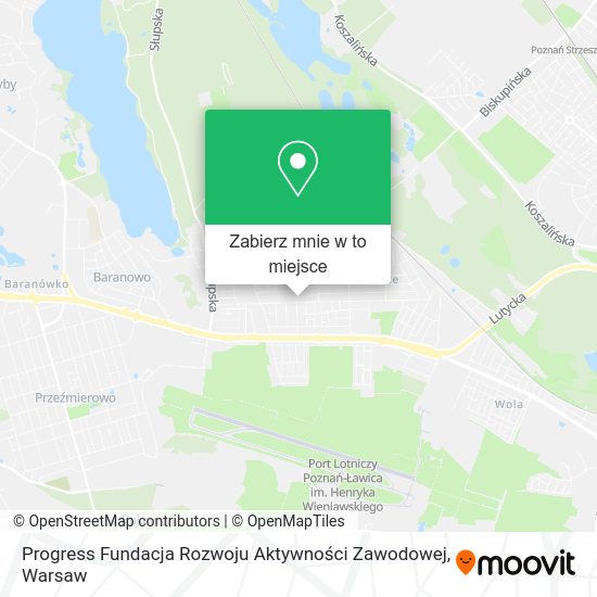 Mapa Progress Fundacja Rozwoju Aktywności Zawodowej