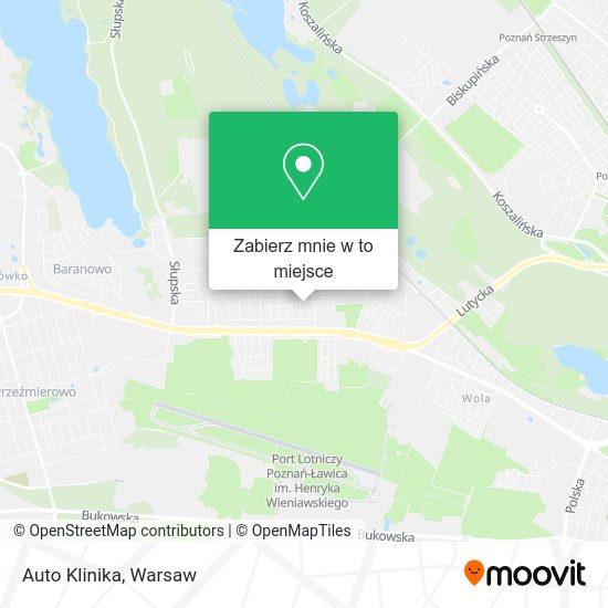 Mapa Auto Klinika