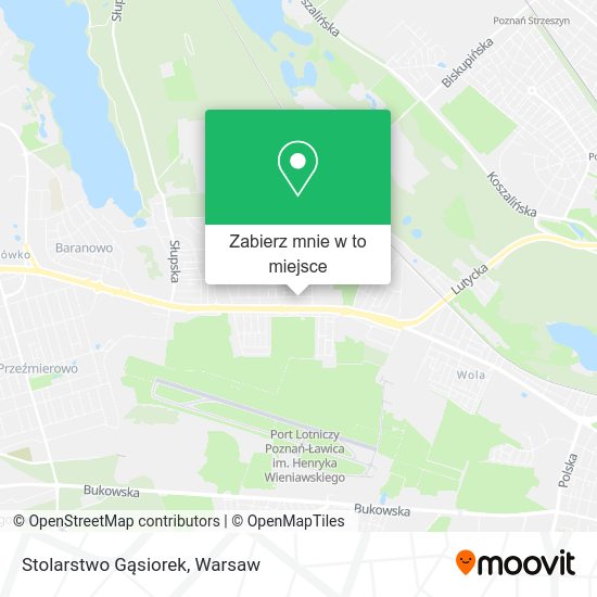 Mapa Stolarstwo Gąsiorek