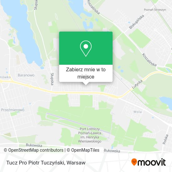 Mapa Tucz Pro Piotr Tuczyński