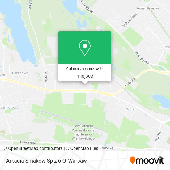 Mapa Arkadia Smakow Sp z o O