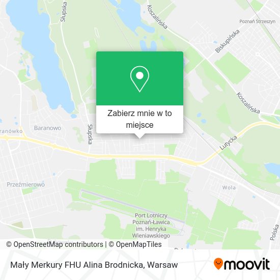 Mapa Mały Merkury FHU Alina Brodnicka