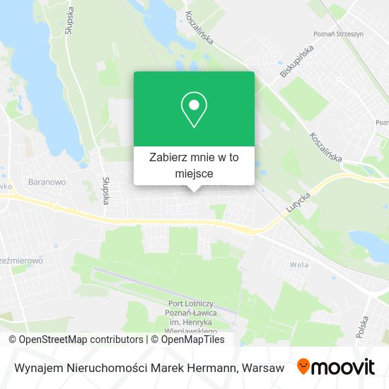 Mapa Wynajem Nieruchomości Marek Hermann