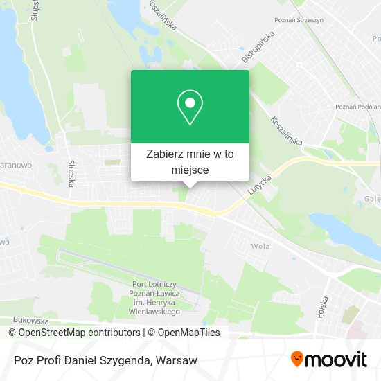 Mapa Poz Profi Daniel Szygenda