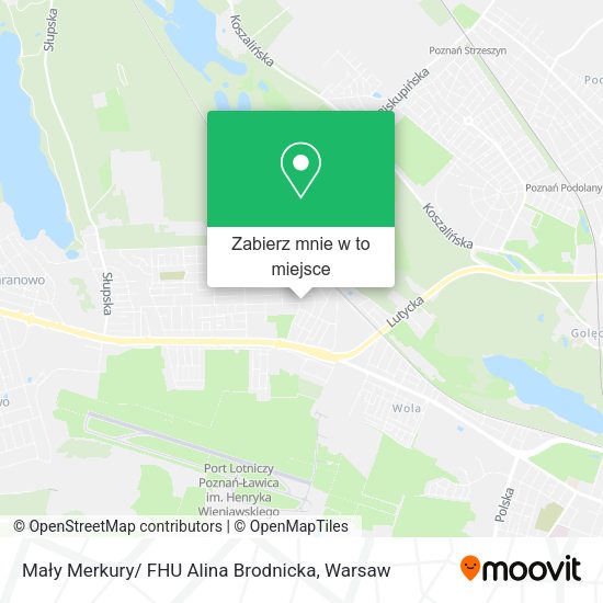 Mapa Mały Merkury/ FHU Alina Brodnicka