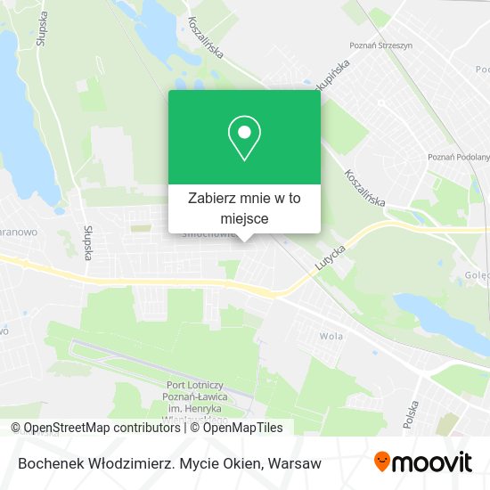 Mapa Bochenek Włodzimierz. Mycie Okien