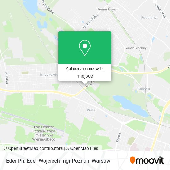 Mapa Eder Ph. Eder Wojciech mgr Poznań