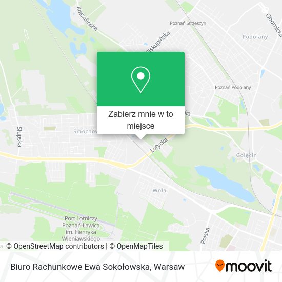 Mapa Biuro Rachunkowe Ewa Sokołowska