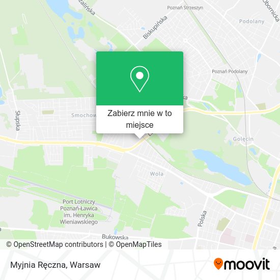 Mapa Myjnia Ręczna